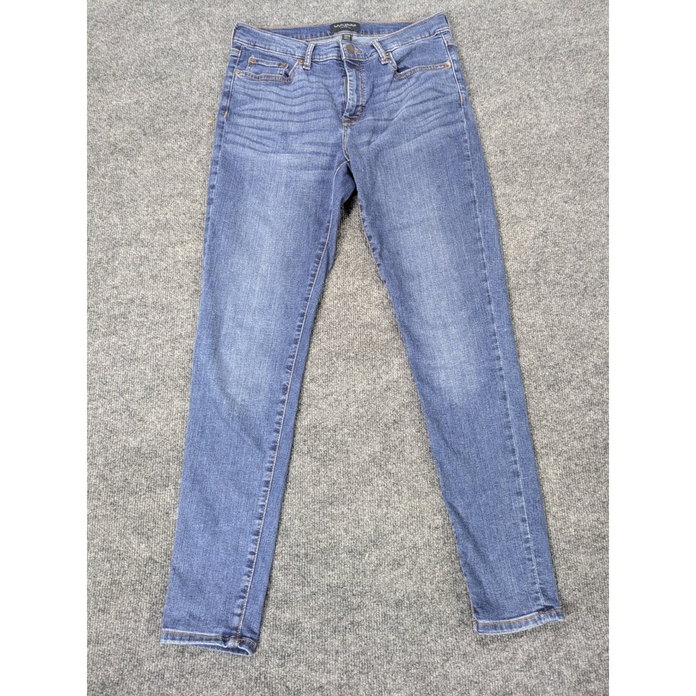 Banana Republic Sculpt Skinny Jeans Womens 29/8 Medium Wash Blue Stretch Denim